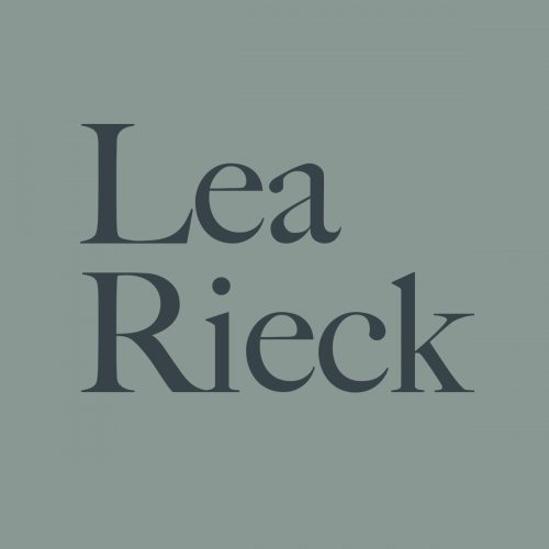 Lea Rieck Logo designed by Tobias Heumann