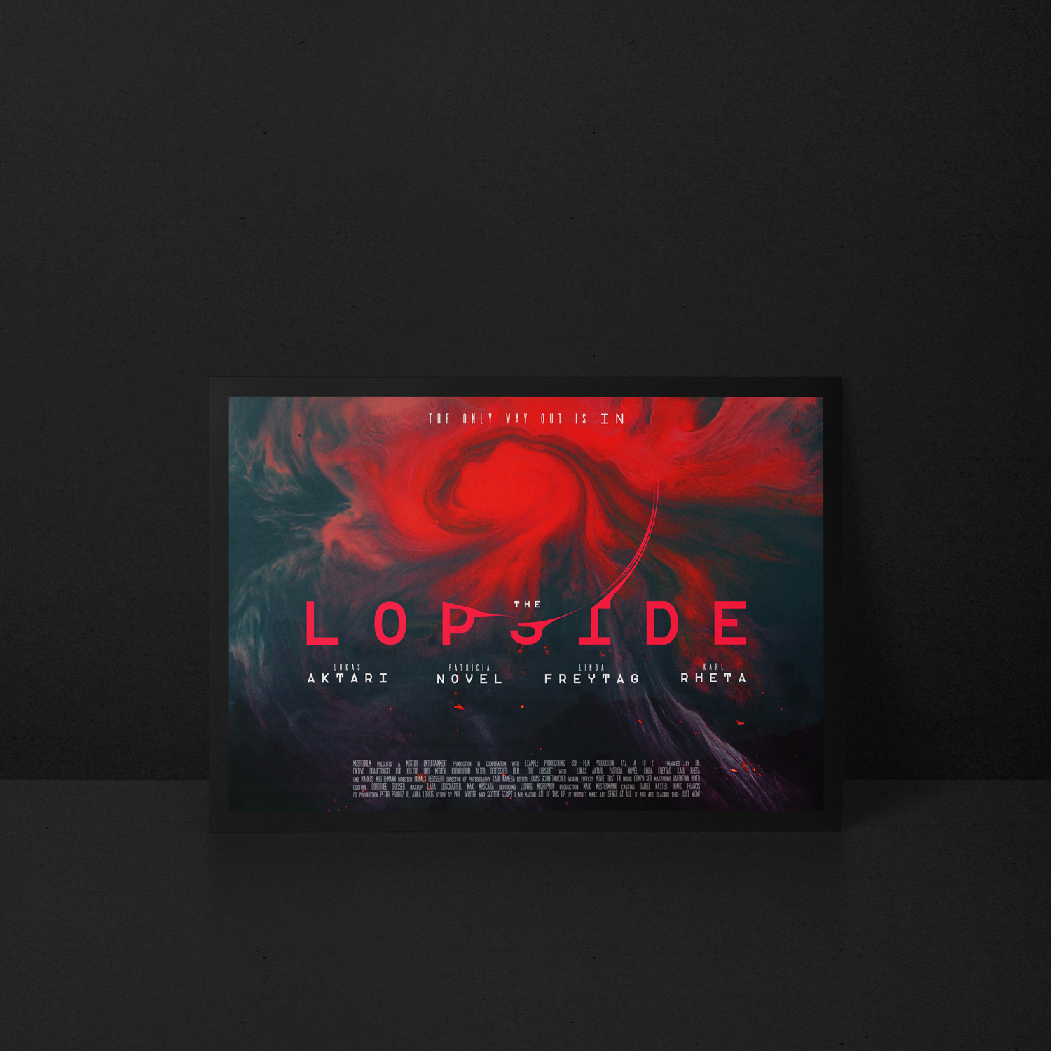 LOPSIDE Movie Poster designed by Tobias Heumann